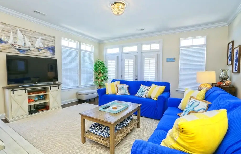 Luxury 4 bedroom townhome with ocean view steps away from the beach!