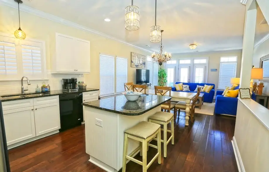 Luxury 4 bedroom townhome with ocean view steps away from the beach!
