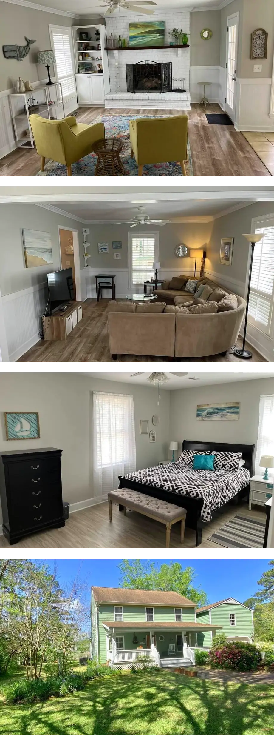 Pet-friendly scenic creekside 3BR home -...