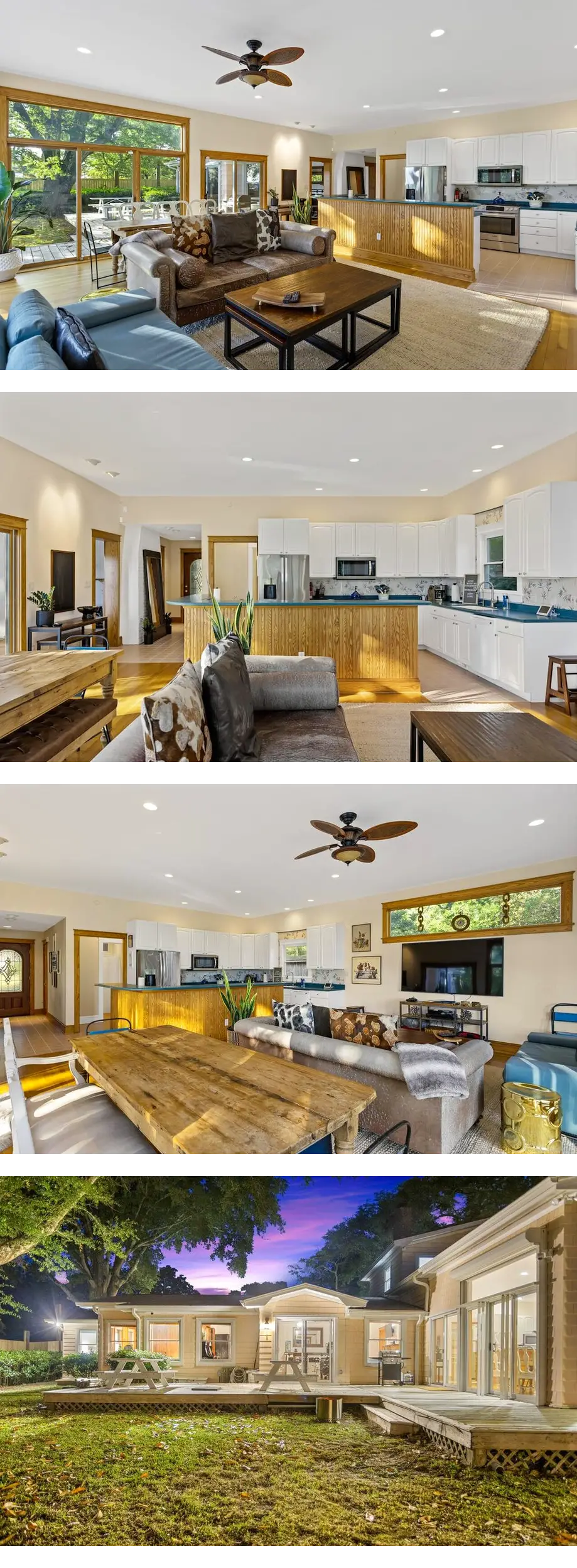 A charming 4-bedroom waterfront with a p...