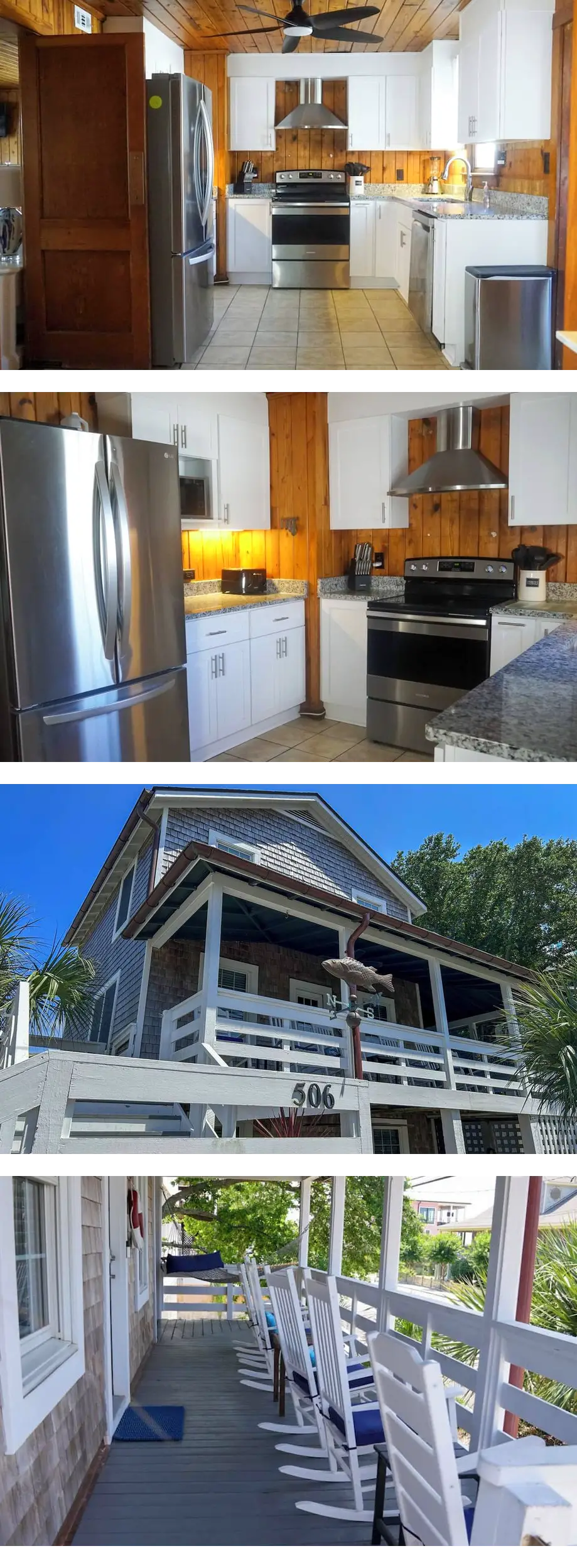 Beachside Cozy beach retreat  2FLRS/3BR/...