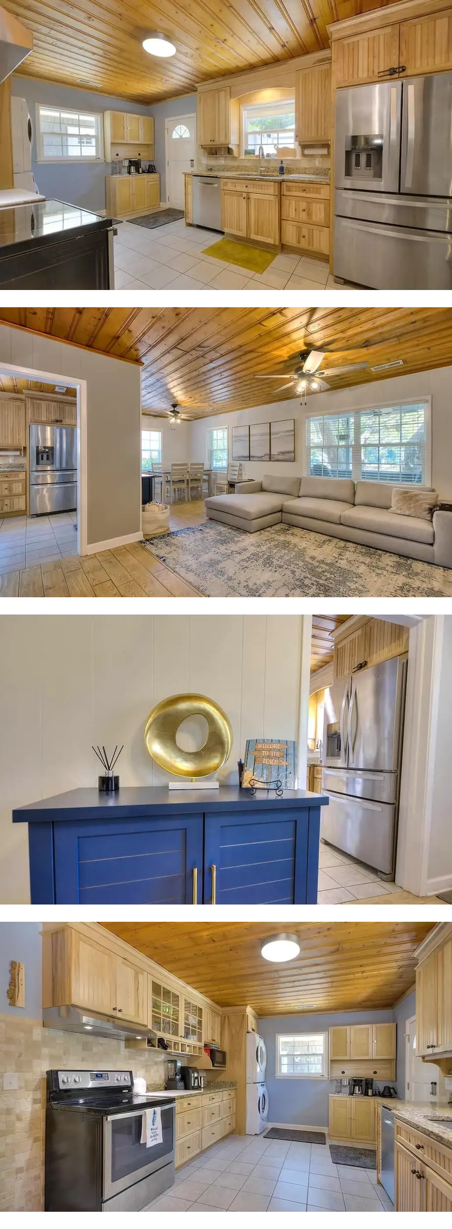 3BR 1BA House, Game Room, Walk to Beach,...