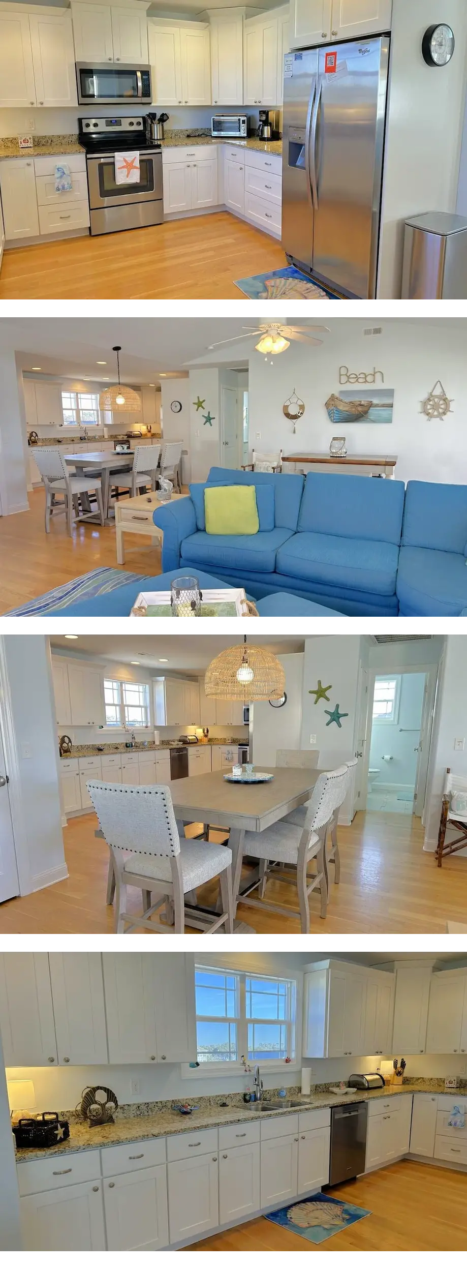 4BR 3BA House, 2nd Row with Ocean Views,...