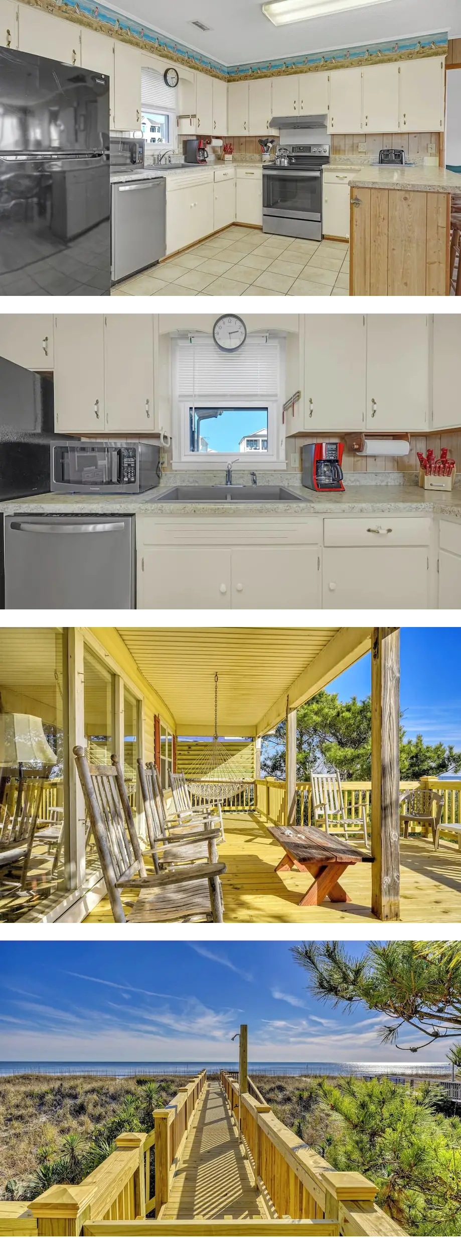 Ocean Front Family Beach House on West E...
