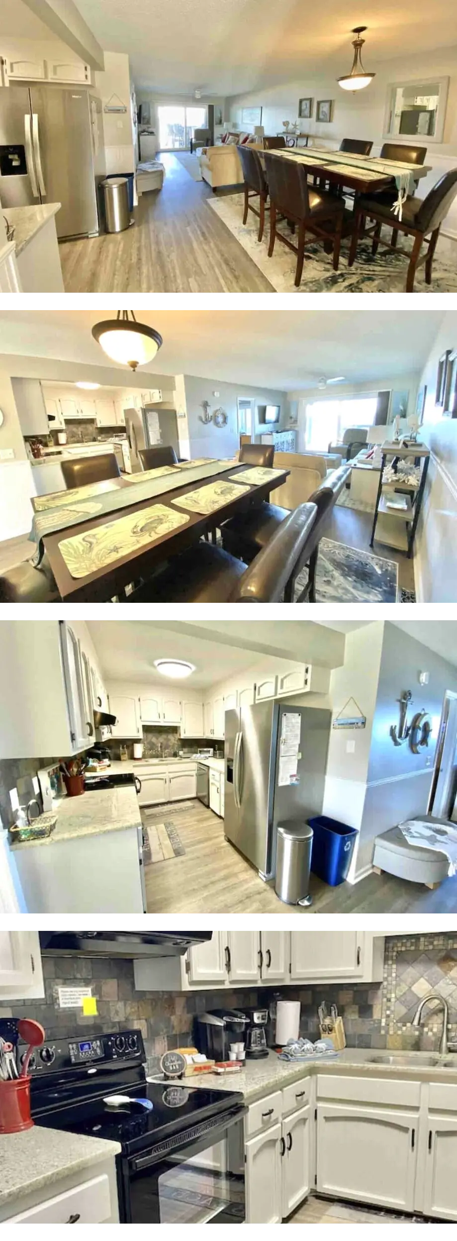 Huge Oceanfront Deck seats 10+ swing, Po...