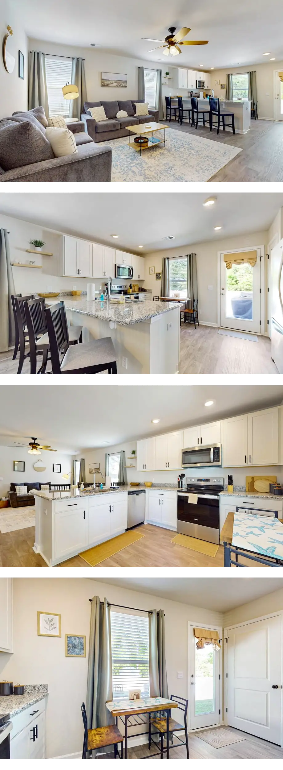 Coastal home with central AC & W/D - cl...