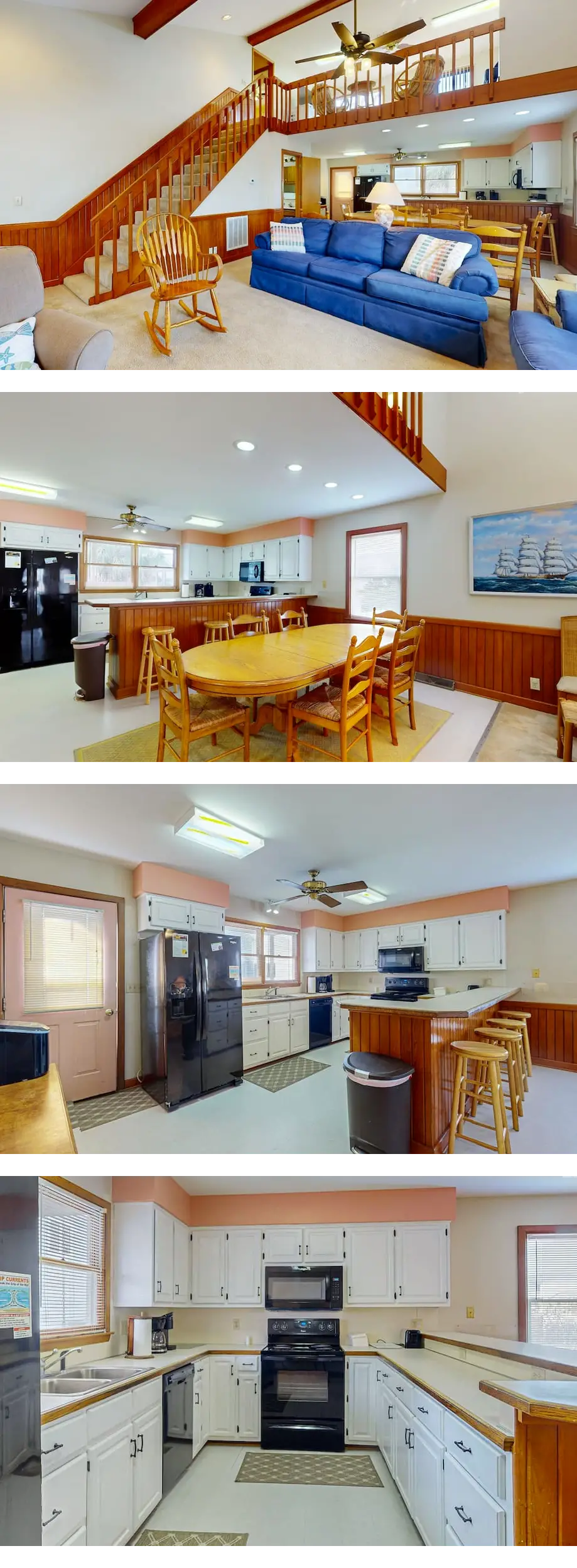 Coastal home with large deck, close to b...