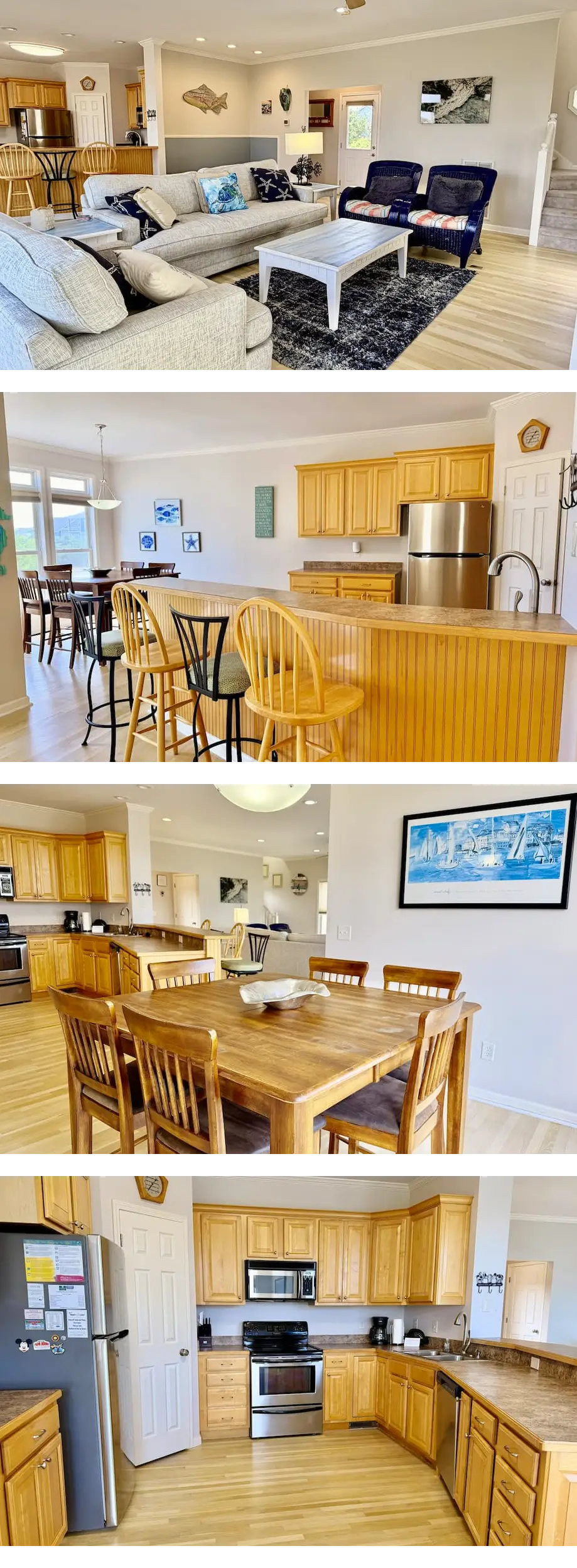 Salty Acorns: 4 BR Ocean Views, Walk to ...